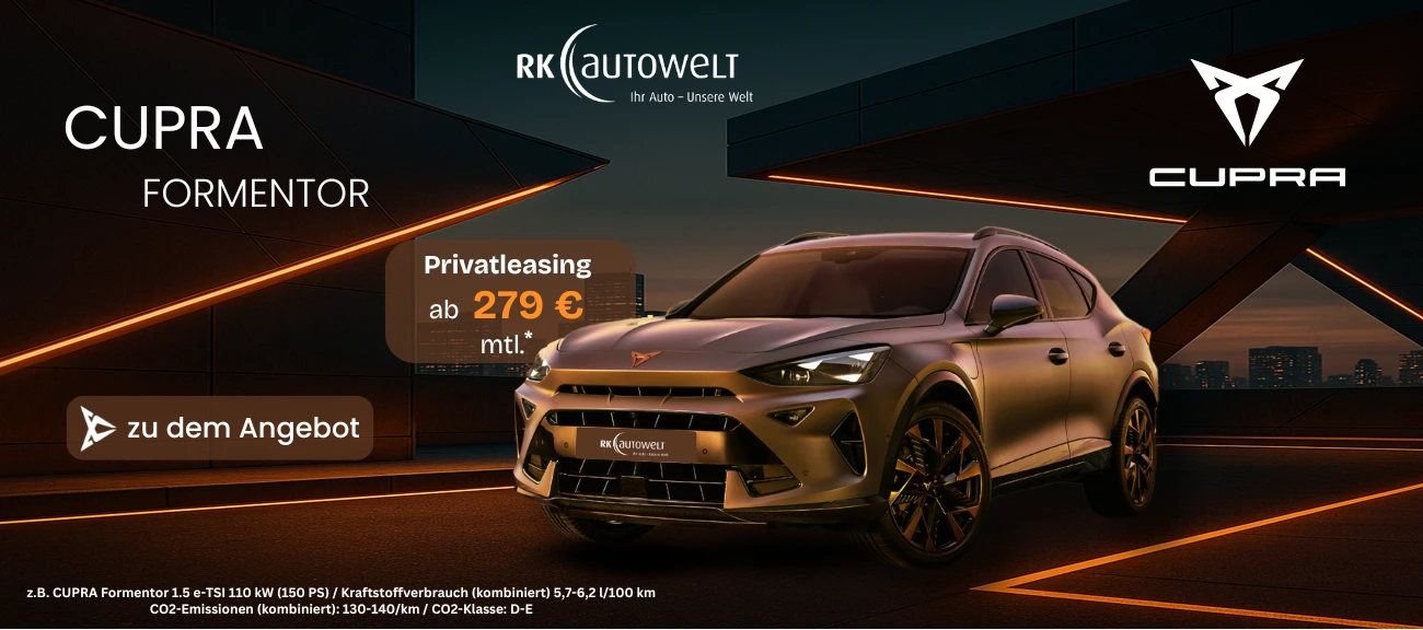 CUPRA Formentor 279 € bis 31.08.25
